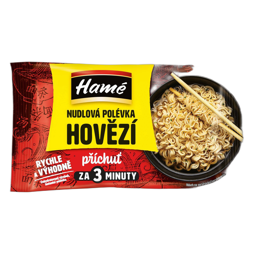 Hamé Beef Instant Noodle Soup