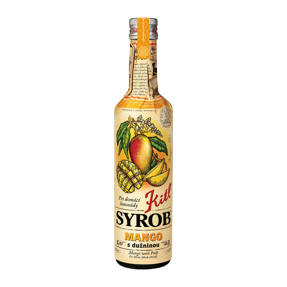 Kitl Mango Flavoured Syrup with Pulp
