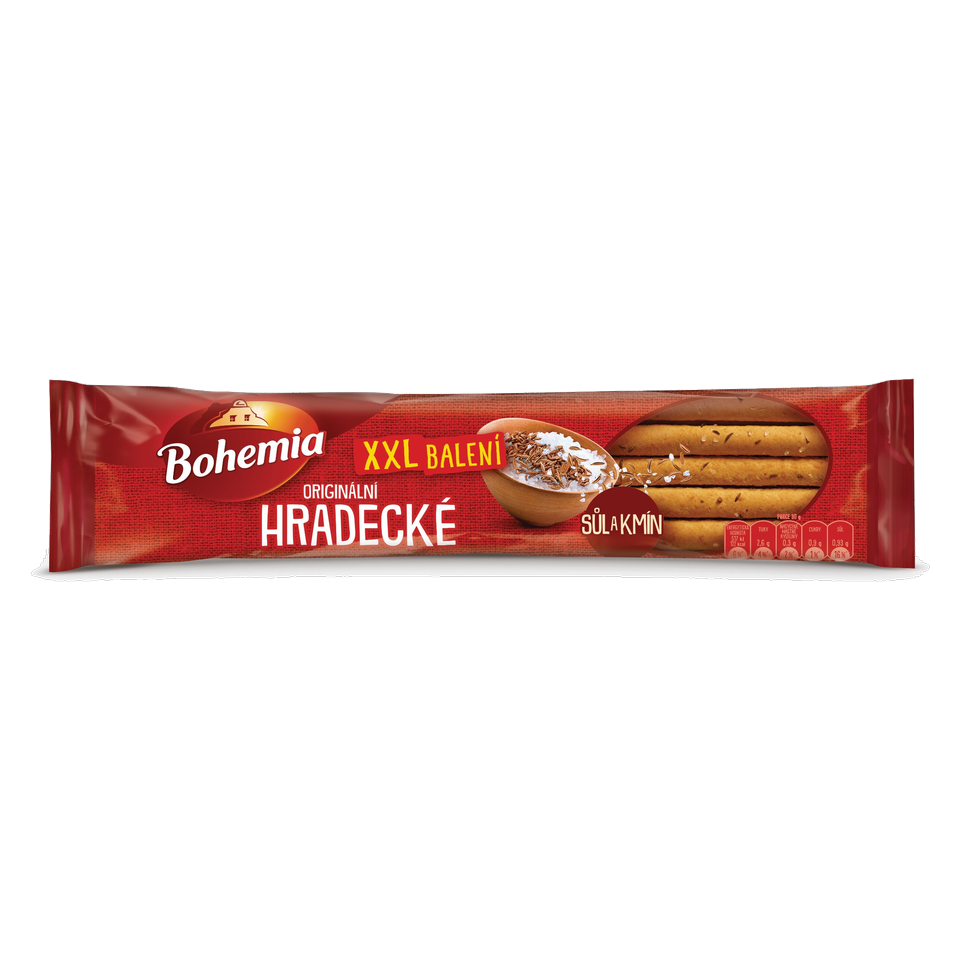 Bohemia Hradecke Caraway and Salt Sticks 125g