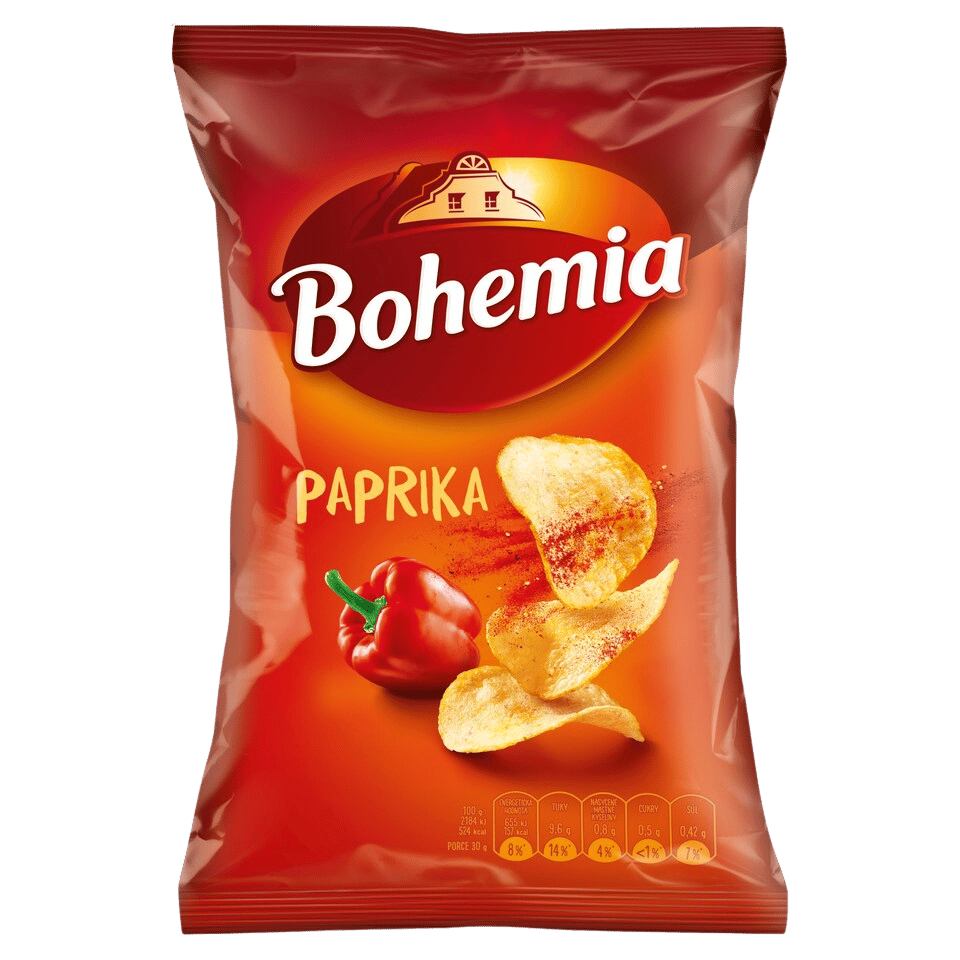 Bohemia Chips Paprika 60g