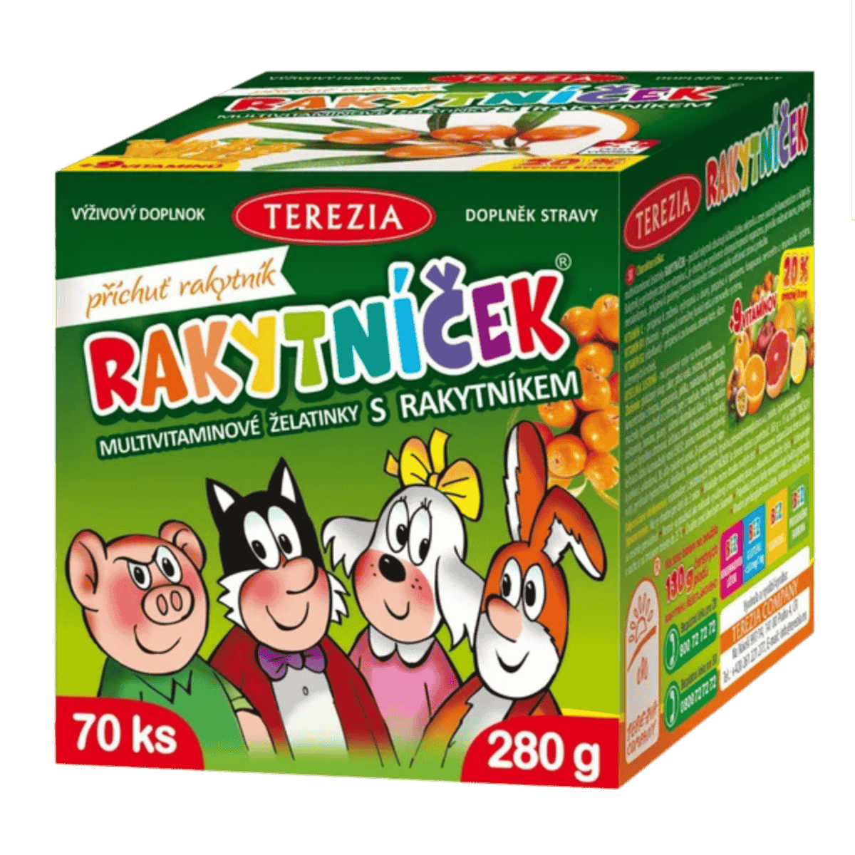 Terezia Rakytnicek Multivitamin Gummies Ctyrlistek