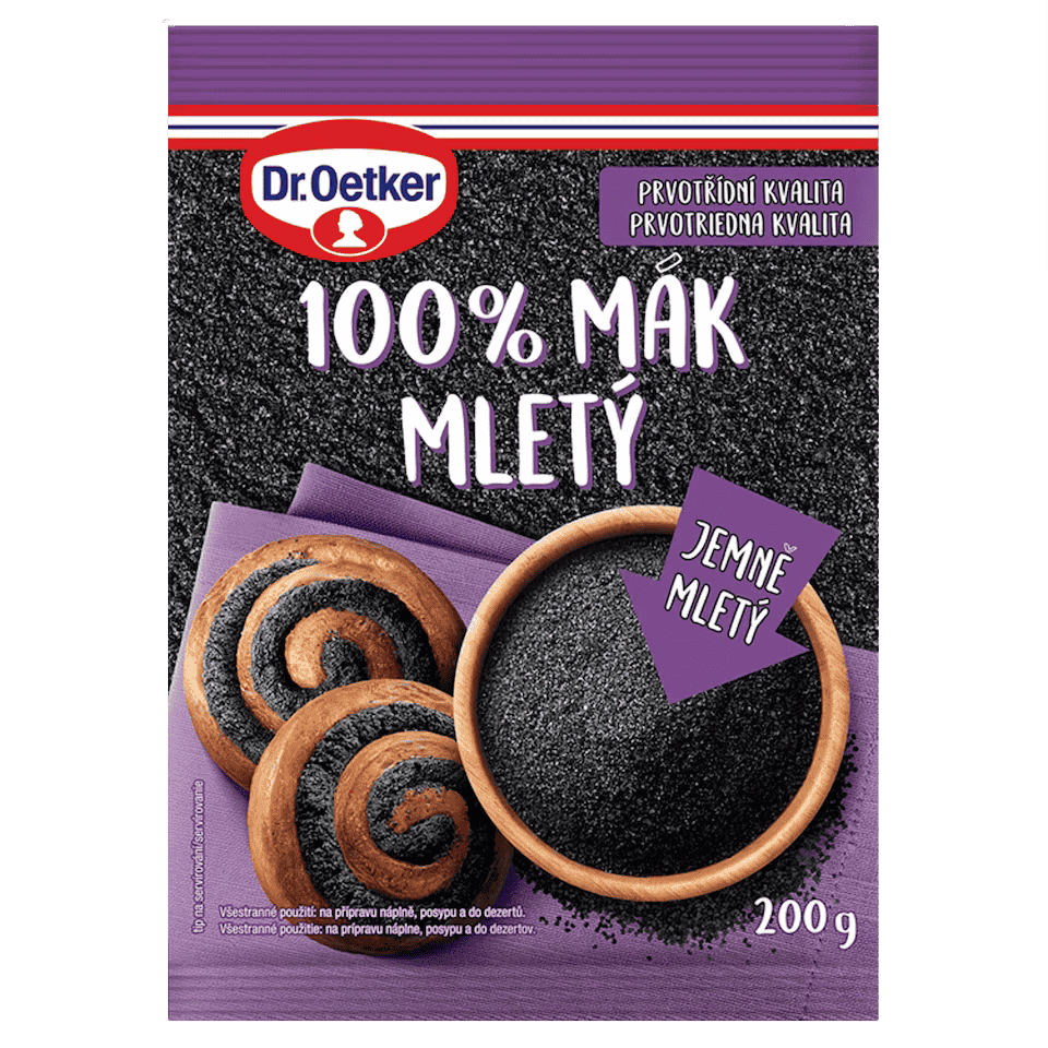 Dr. Oetker 100% Ground Blue Poppy Seeds