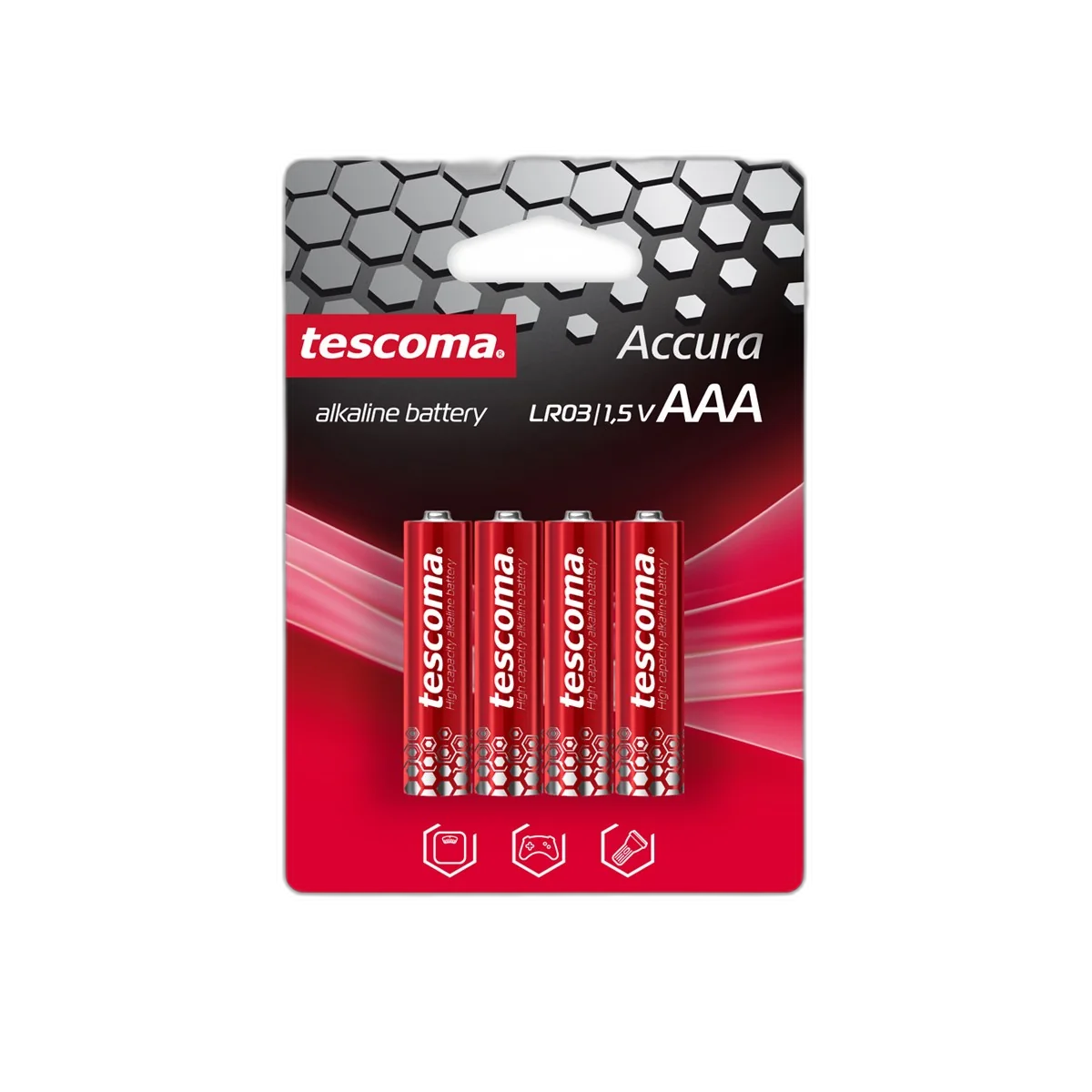 Tescoma Alkaline AAA batterij ACCURA, 4-pack
