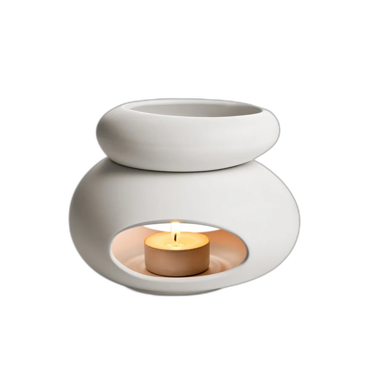 Tescoma Aroma Lampe FANCY HOME Stones, Weiß