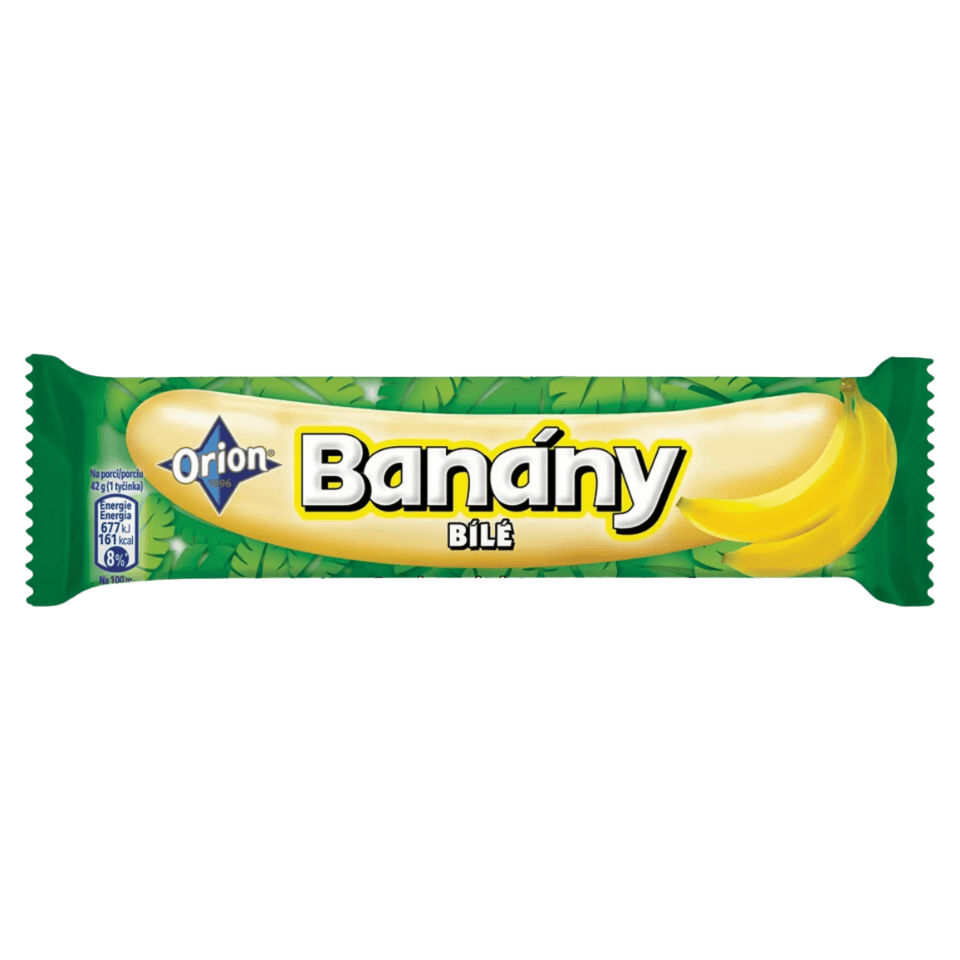 Orion Banany in White Coating