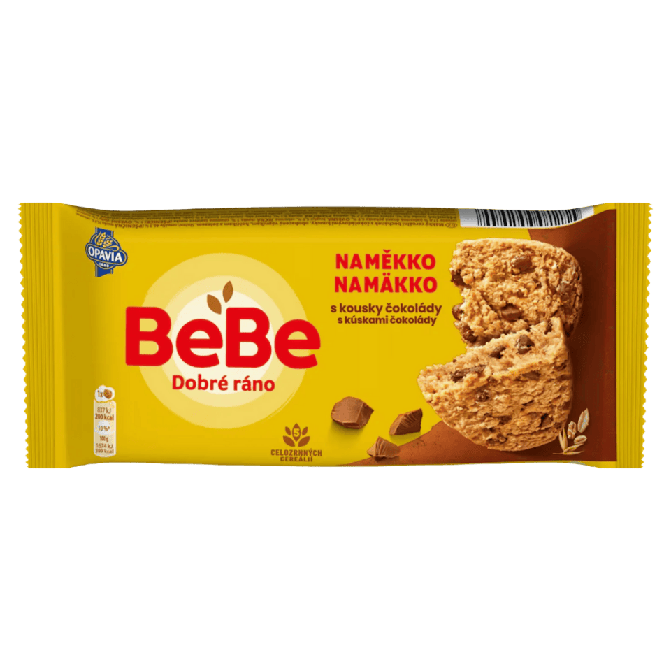 Opavia BeBe Dobre Rano Soft Chocolate Chip Cereal Bun