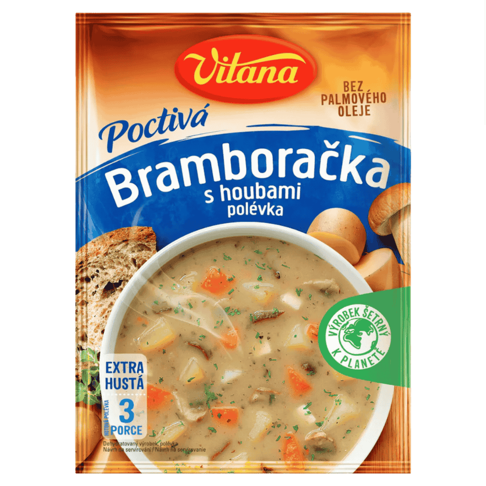 Vitana Traditional Potato Soup with Mushrooms