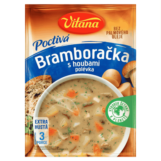 Vitana Traditionelle Kartoffelsuppe mit Pilzen