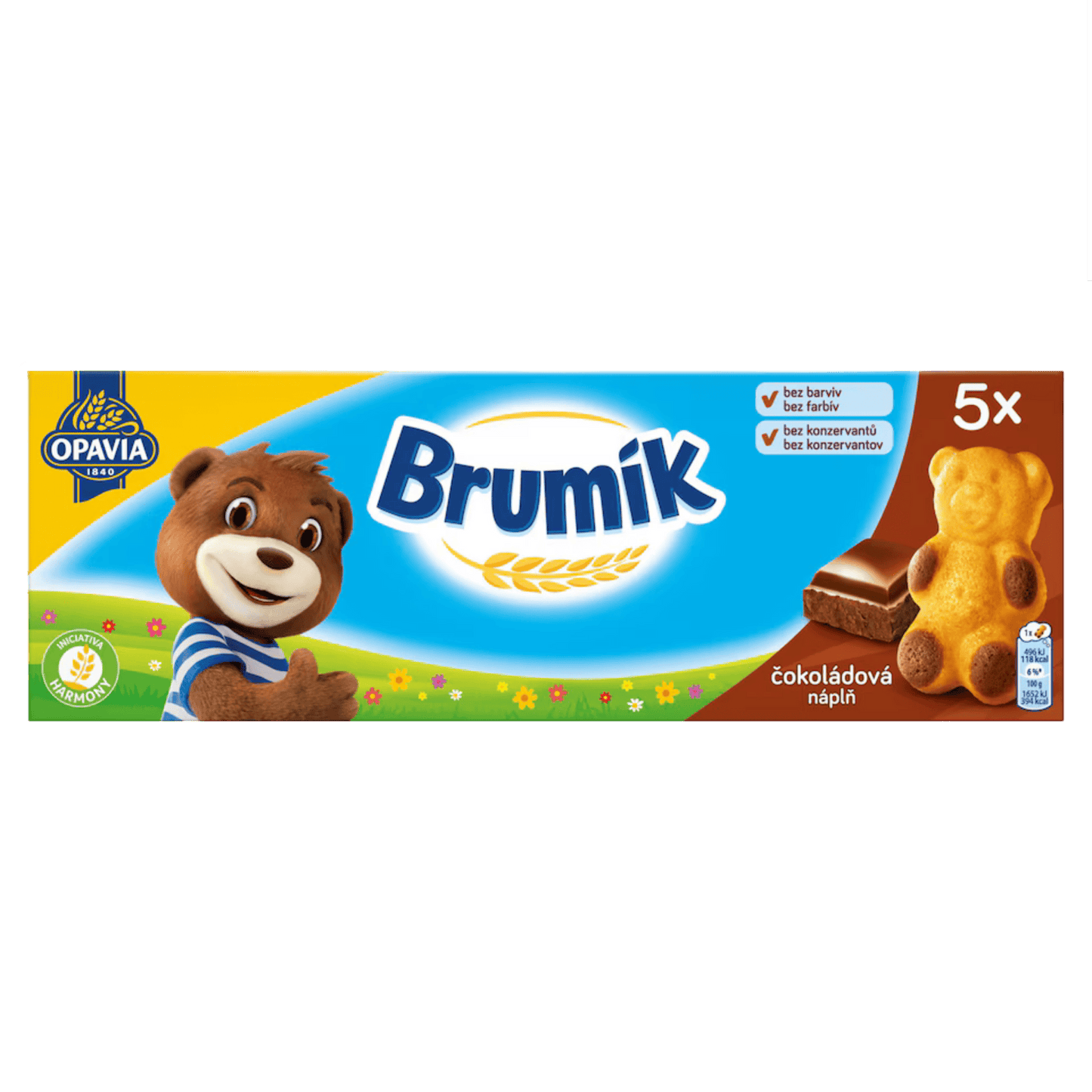 Opavia Brumik Schokoladenfüllbox (5 Stück)
