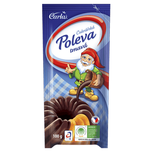 Carla Dunkle Süßwarenglasur