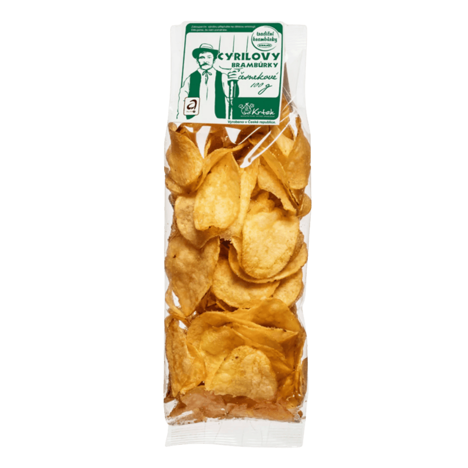 Cyrilovy Garlic Crispy Potato Chips