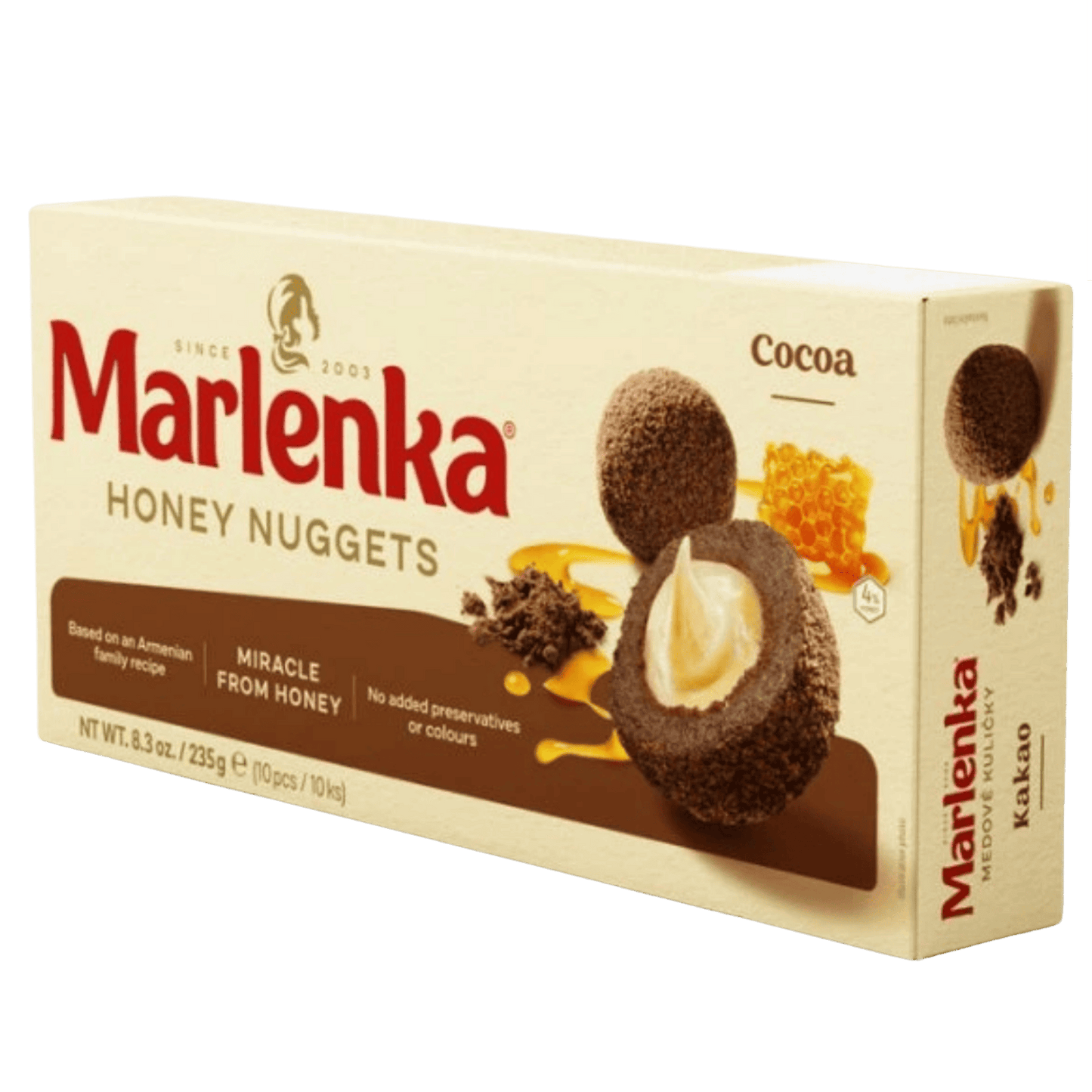 MARLENKA® Honey Nuggets with Cocoa