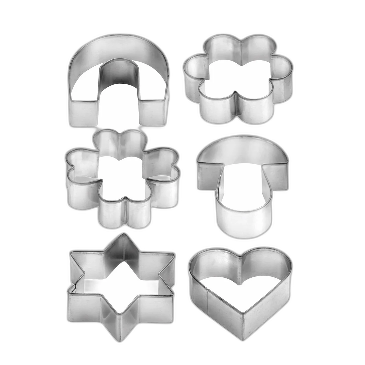 Tescoma Cookie cutters on ring DELÍCIA, 6 pcs