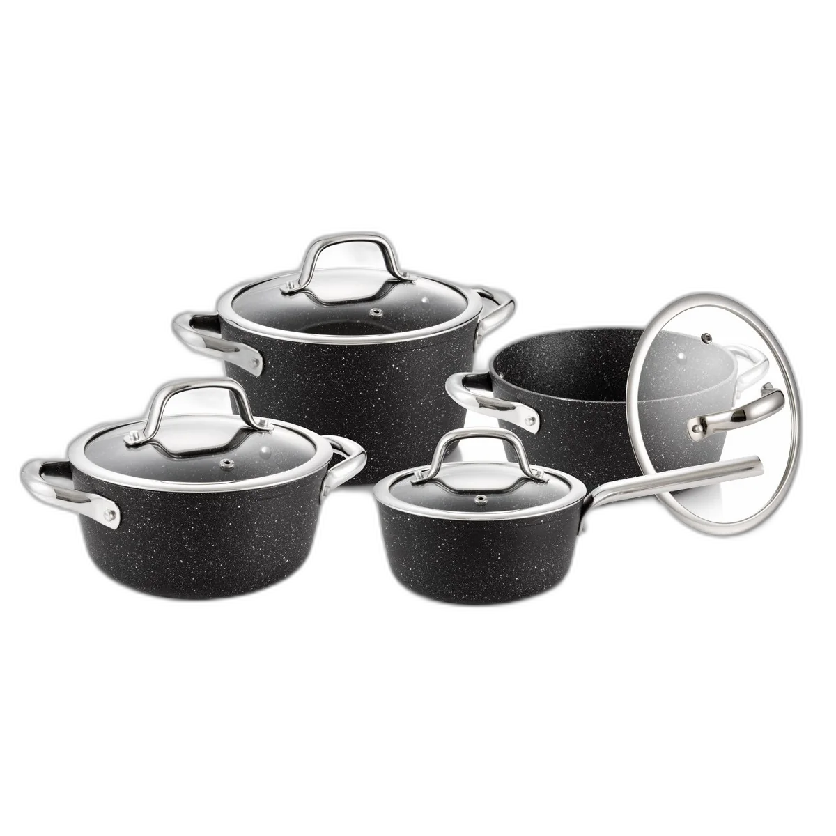 Set de utensilios de cocina Tescoma PRESIDENT Stone, 8 piezas