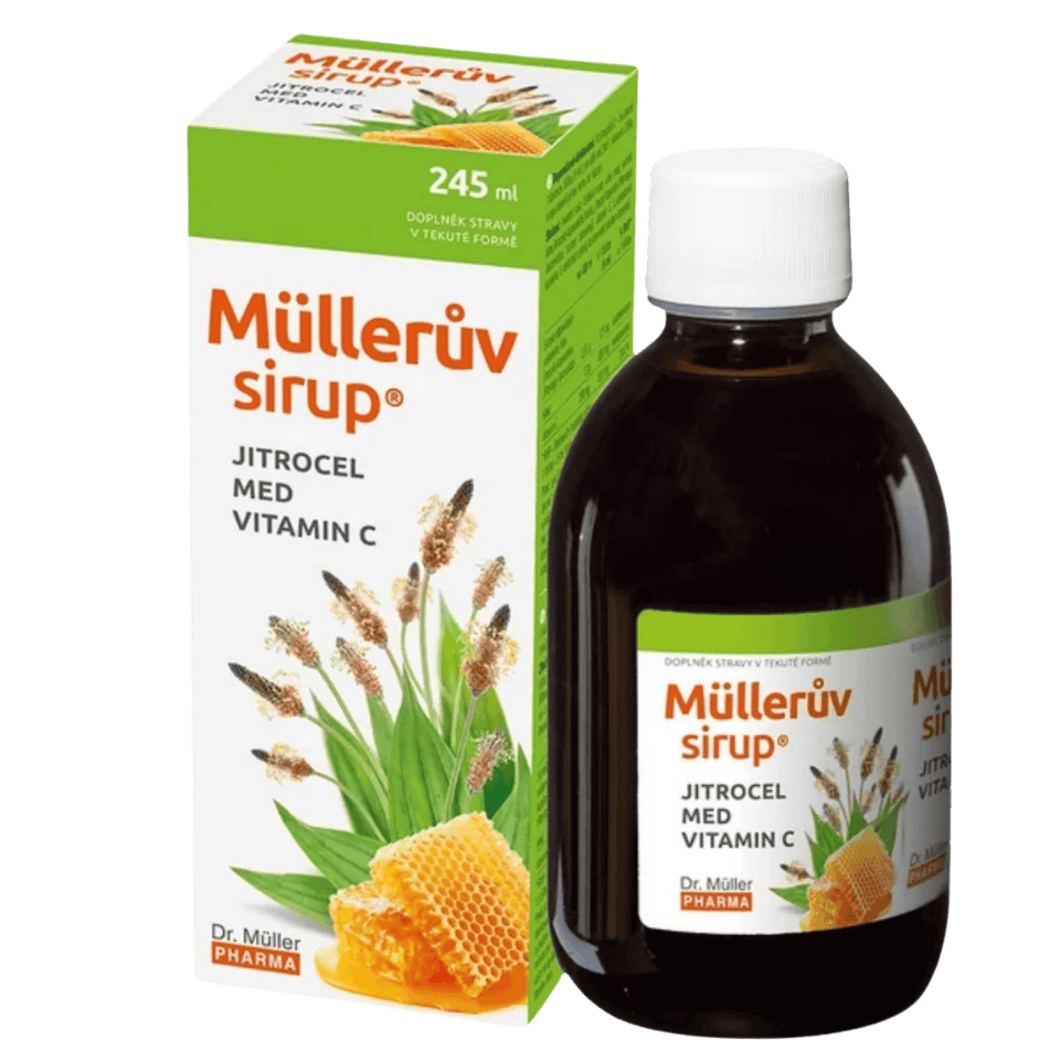 Dr. Müller's Spitzwegerich-Sirup mit Honig & Vitamin C