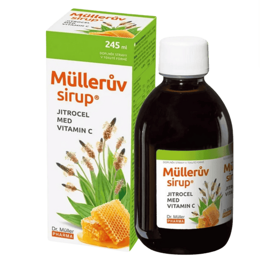 Dr. Müller's Spitzwegerich-Sirup mit Honig & Vitamin C