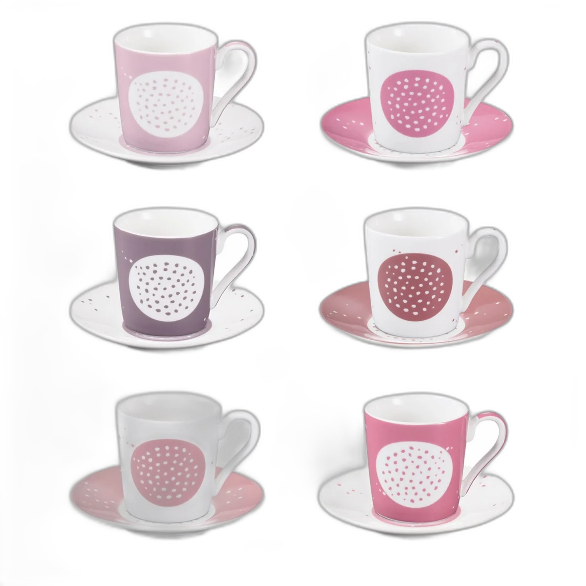 Tasse à espresso avec soucoupe myCOFFEE Tescoma, 6 pcs, Sucre