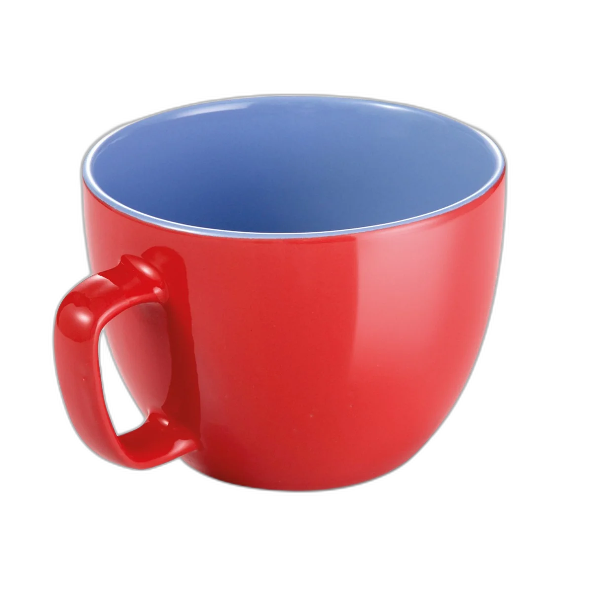 Tescoma Taza extra grande CREMA SHINE, roja