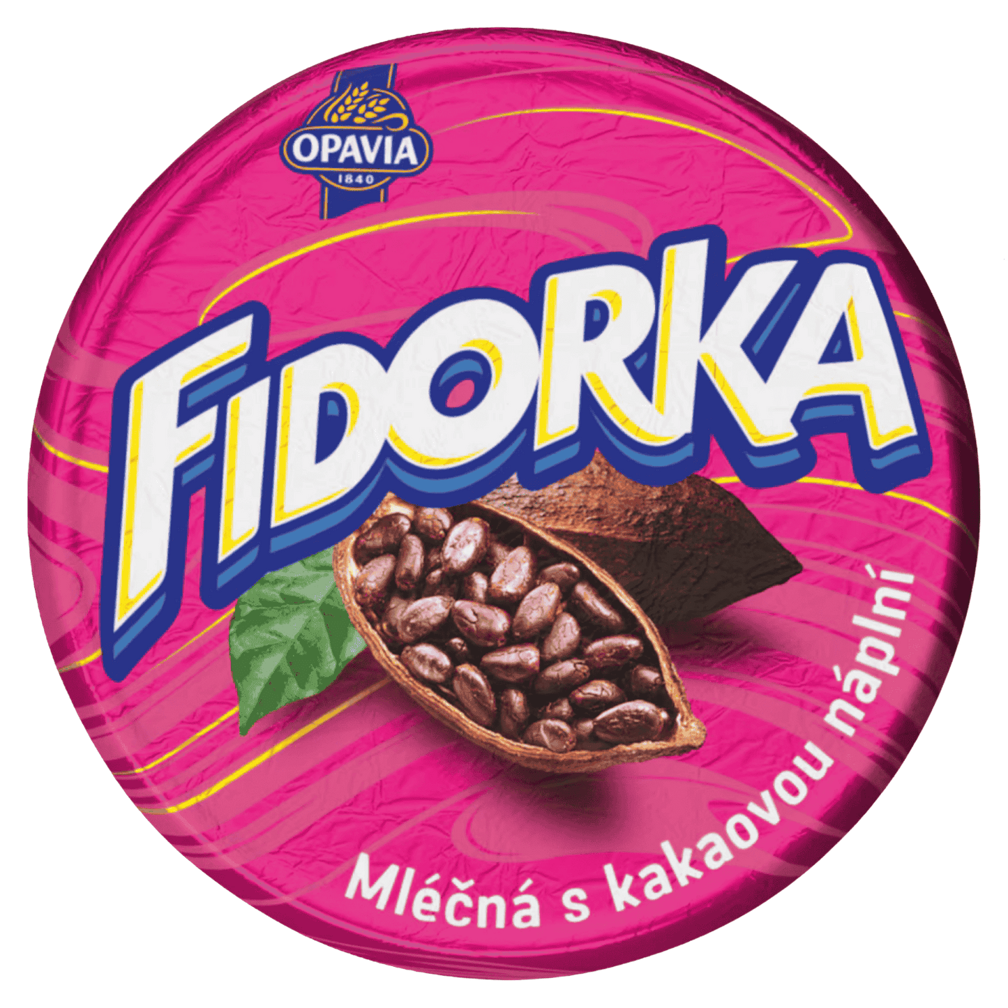 Opavia Fidorka Milk Chocolate with Cocoa Filling