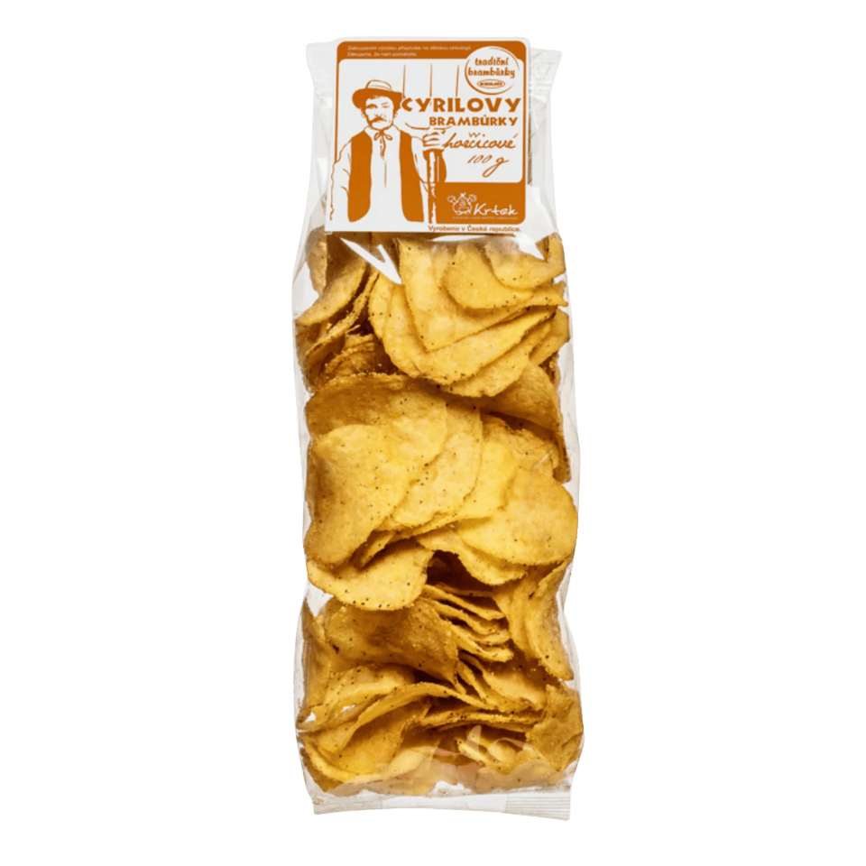 Cyrilovy Mustard Crispy Potato Chips