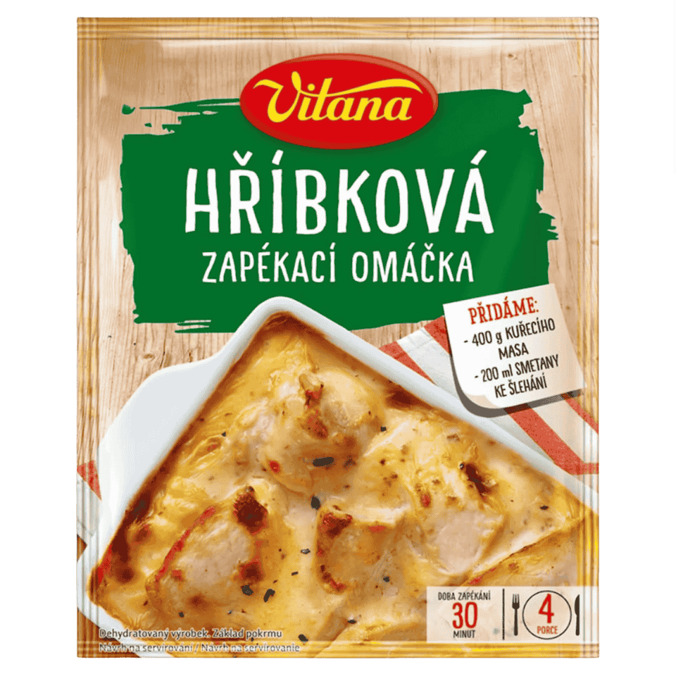 Vitana Gebackene Pilzsauce