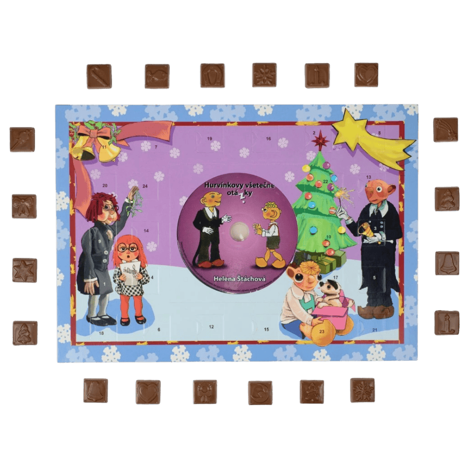 Fikar Hurvínek Advent Calendar with CD