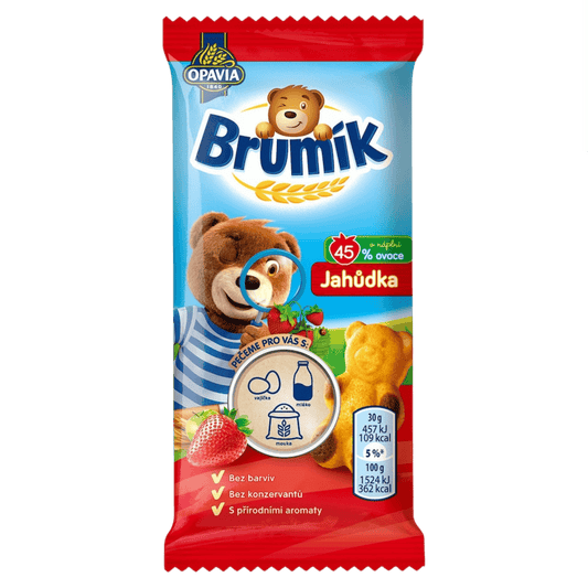 Opavia Brumik Apfel-Erdbeer-Füllung