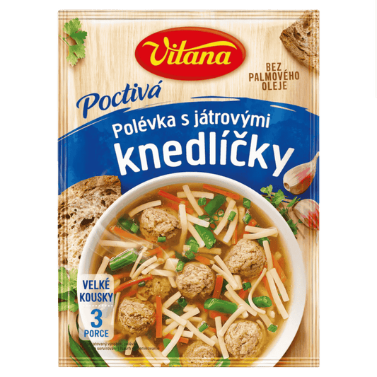 Vitana Traditionelle Suppe mit Leberknödeln