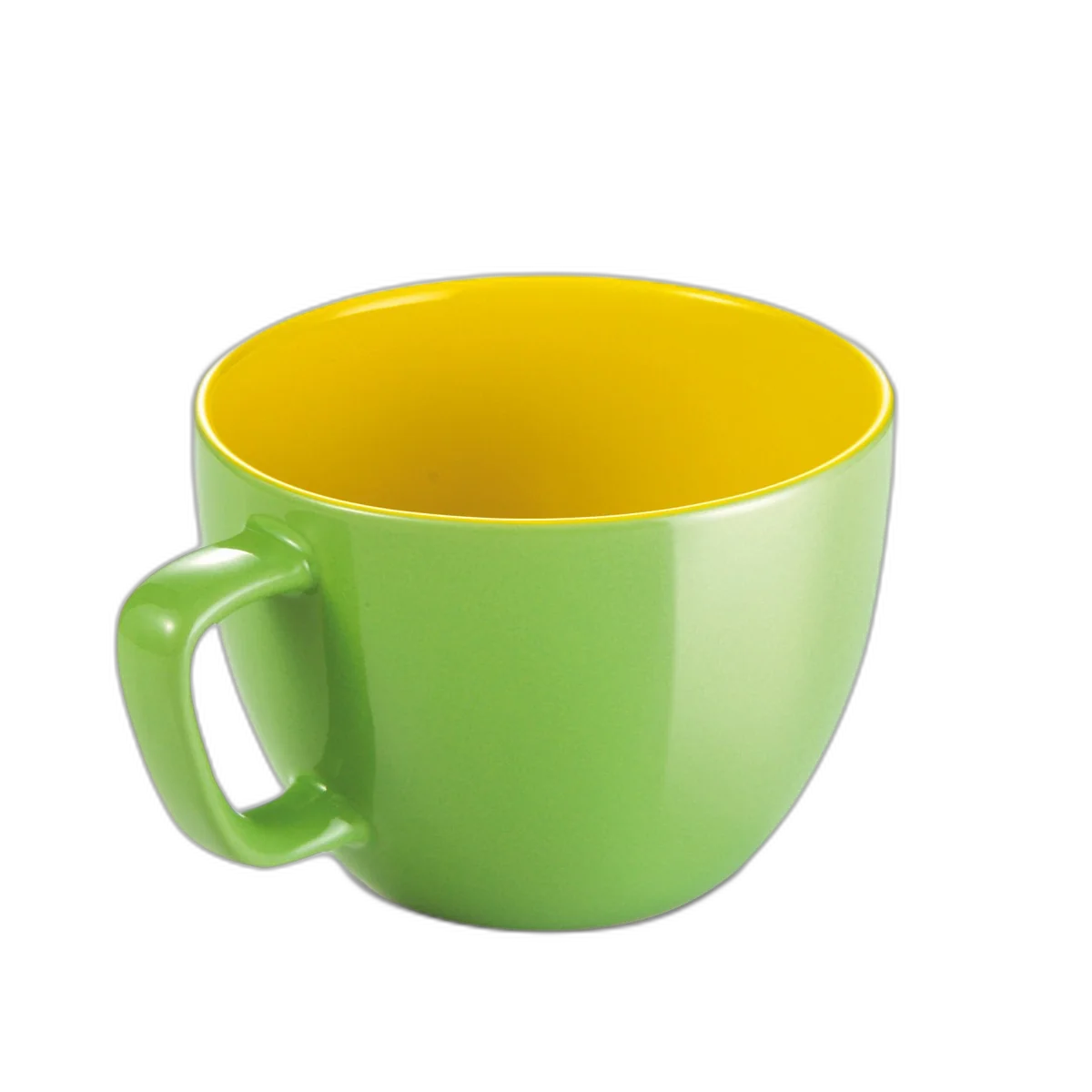 Tescoma Large mug CREMA SHINE, green