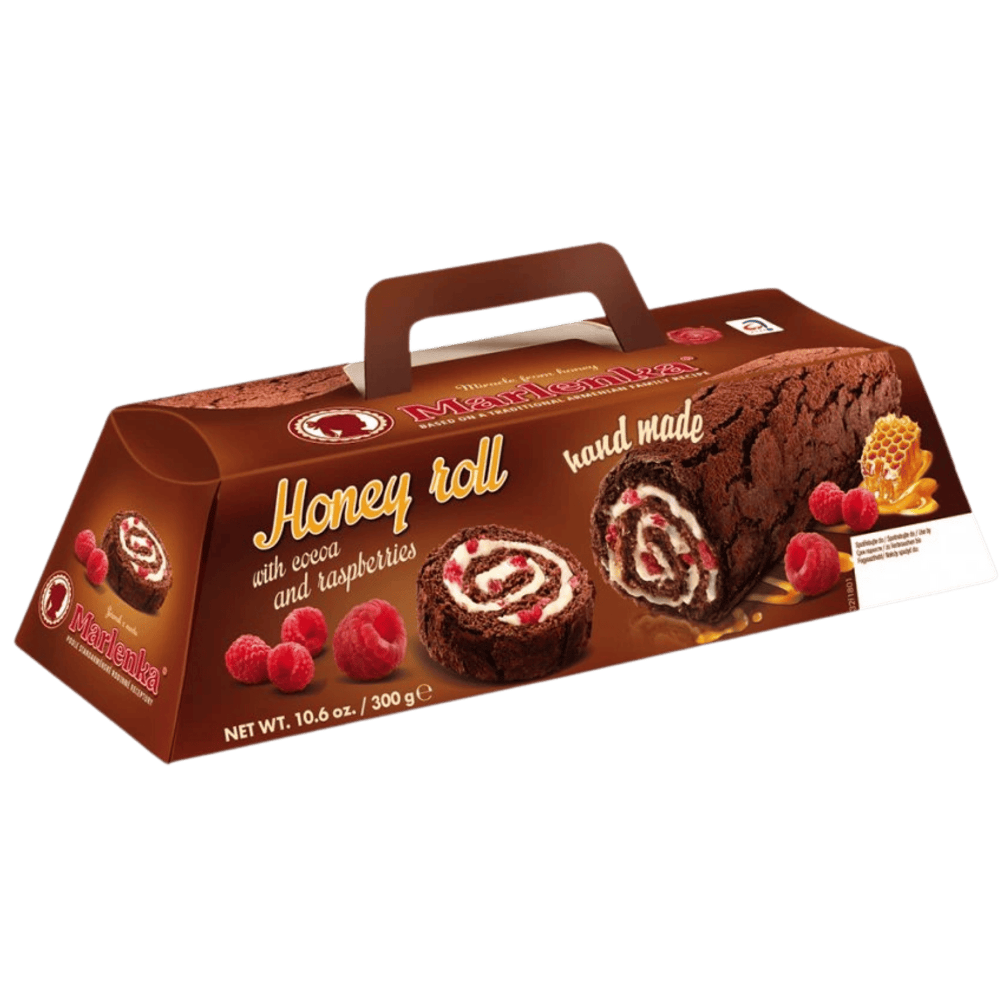 MARLENKA® Cocoa & Raspberry Honey Roll