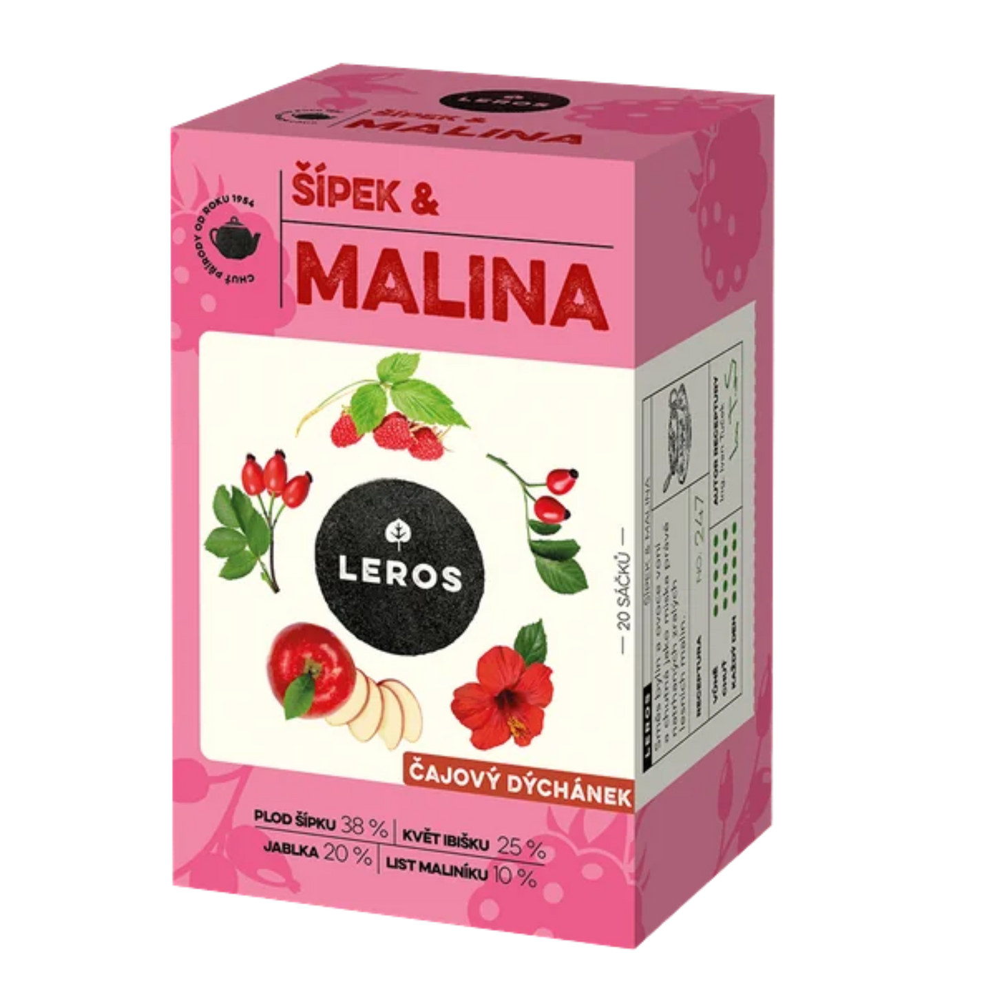 Leros Rosehip & Raspberry Tea