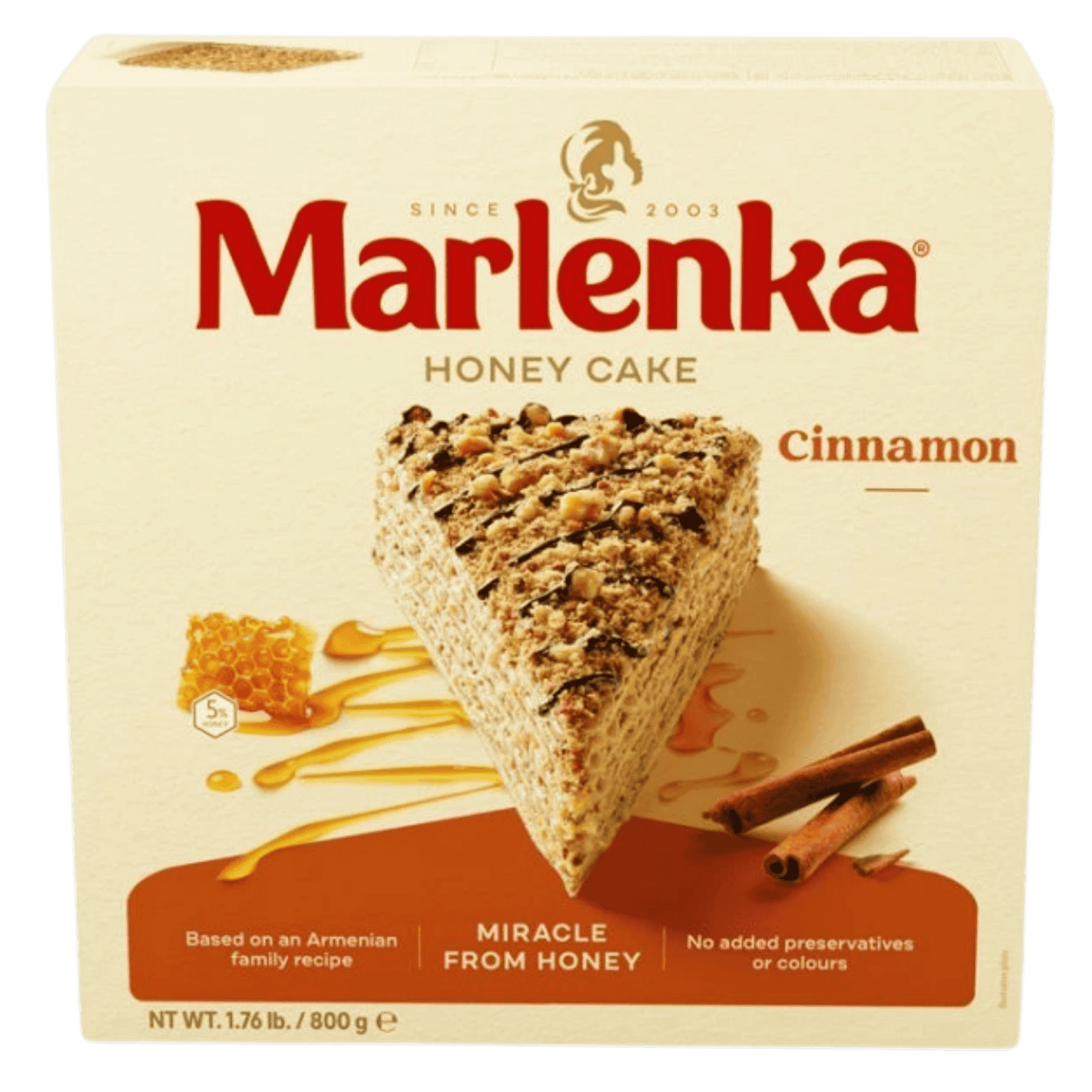 MARLENKA® Cinnamon Honey Cake