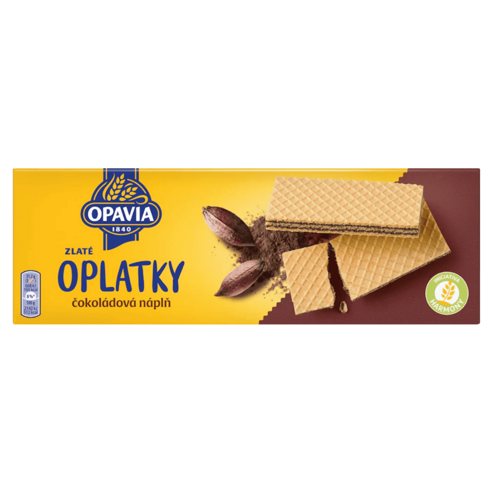 Opavia Zlate Oplatky with Chocolate Filling