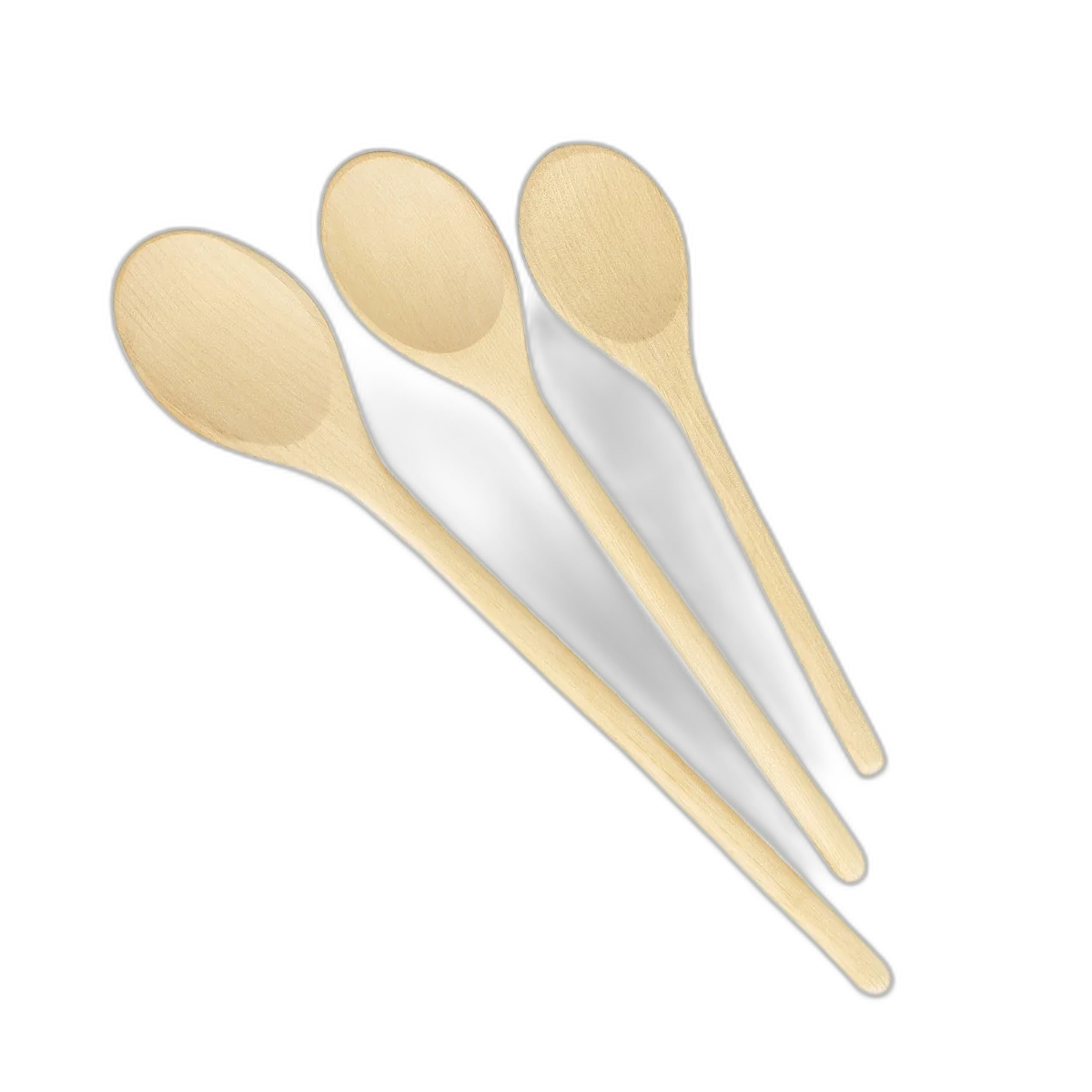 Tescoma Oval stirring spoons WOODY, set of 3
