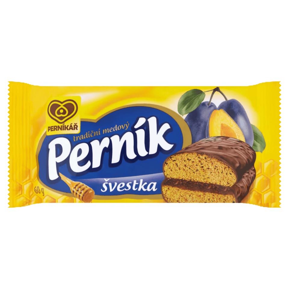 Pernikar Traditional Honey Gingerbread with Plum