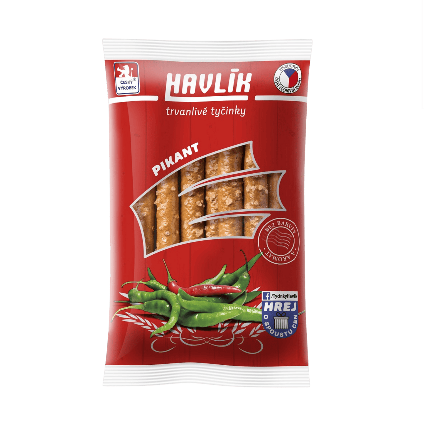 Havlik Würzige Käse- und Salzstangen