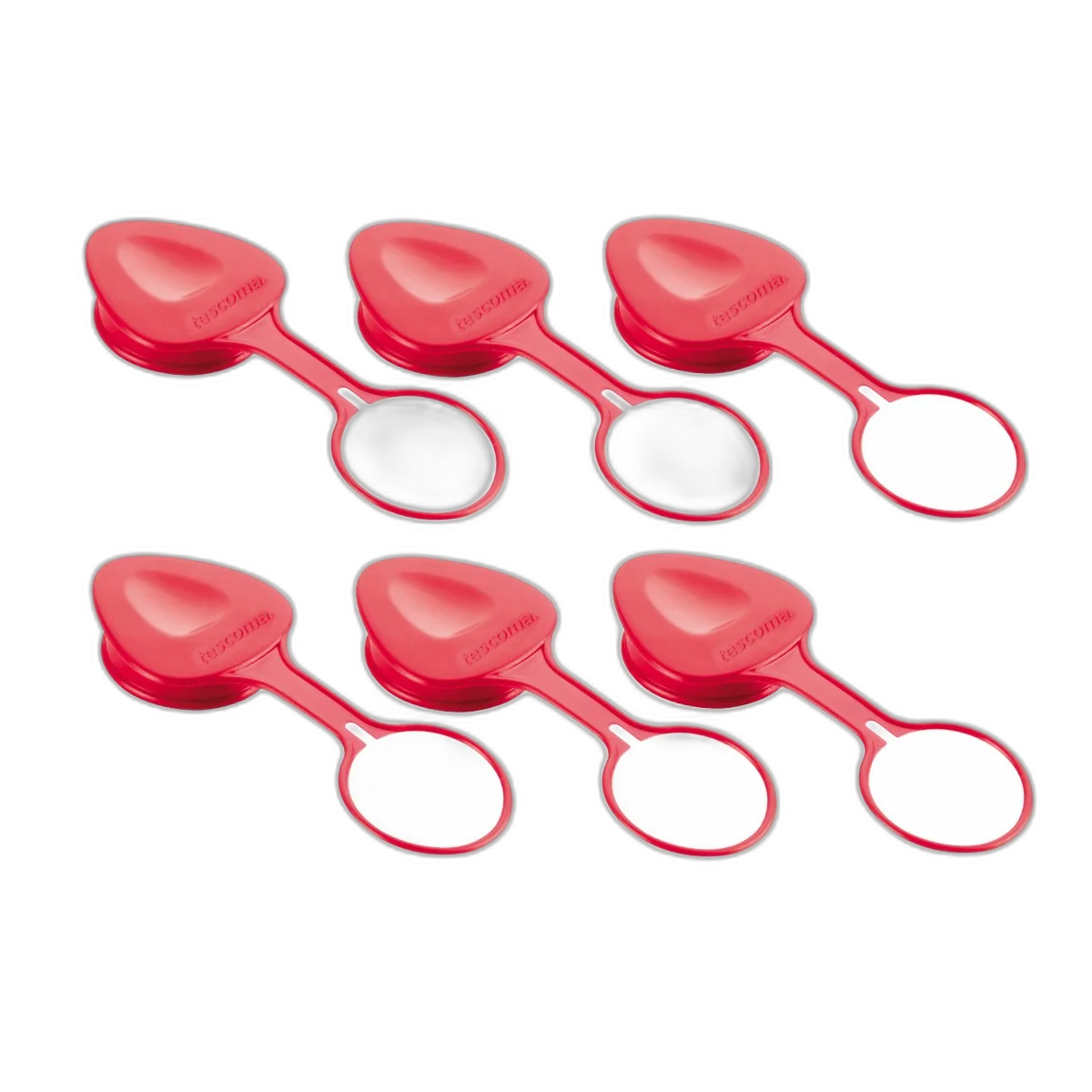 Tescoma Plastic bottle stopper PRESTO, 6 pcs