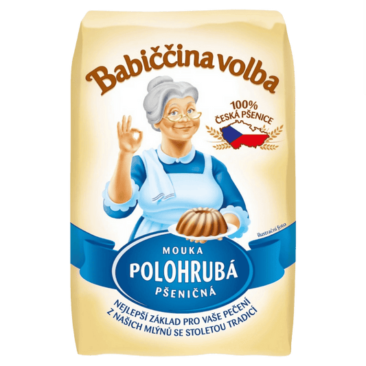 Babiccina volba Halbgrobes Weizenmehl