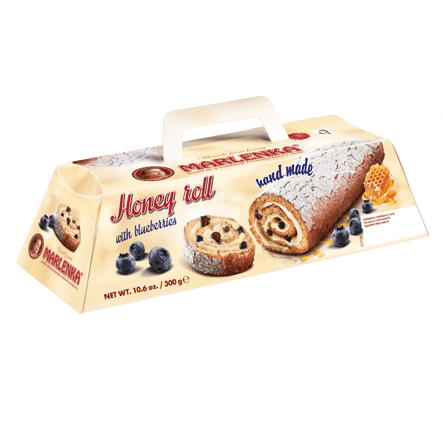 MARLENKA® Heidelbeer-Honig-Rolle