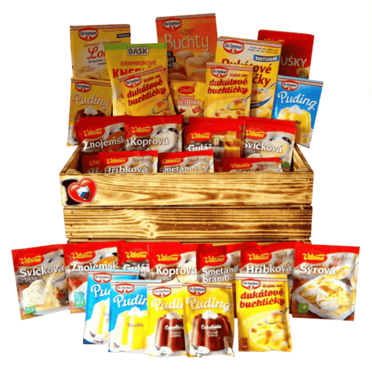 Tschechische Saucen & Knödel Set Groß