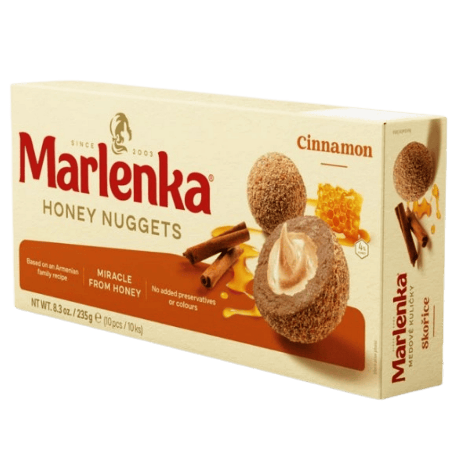 MARLENKA® Honey Nuggets with Cinnamon