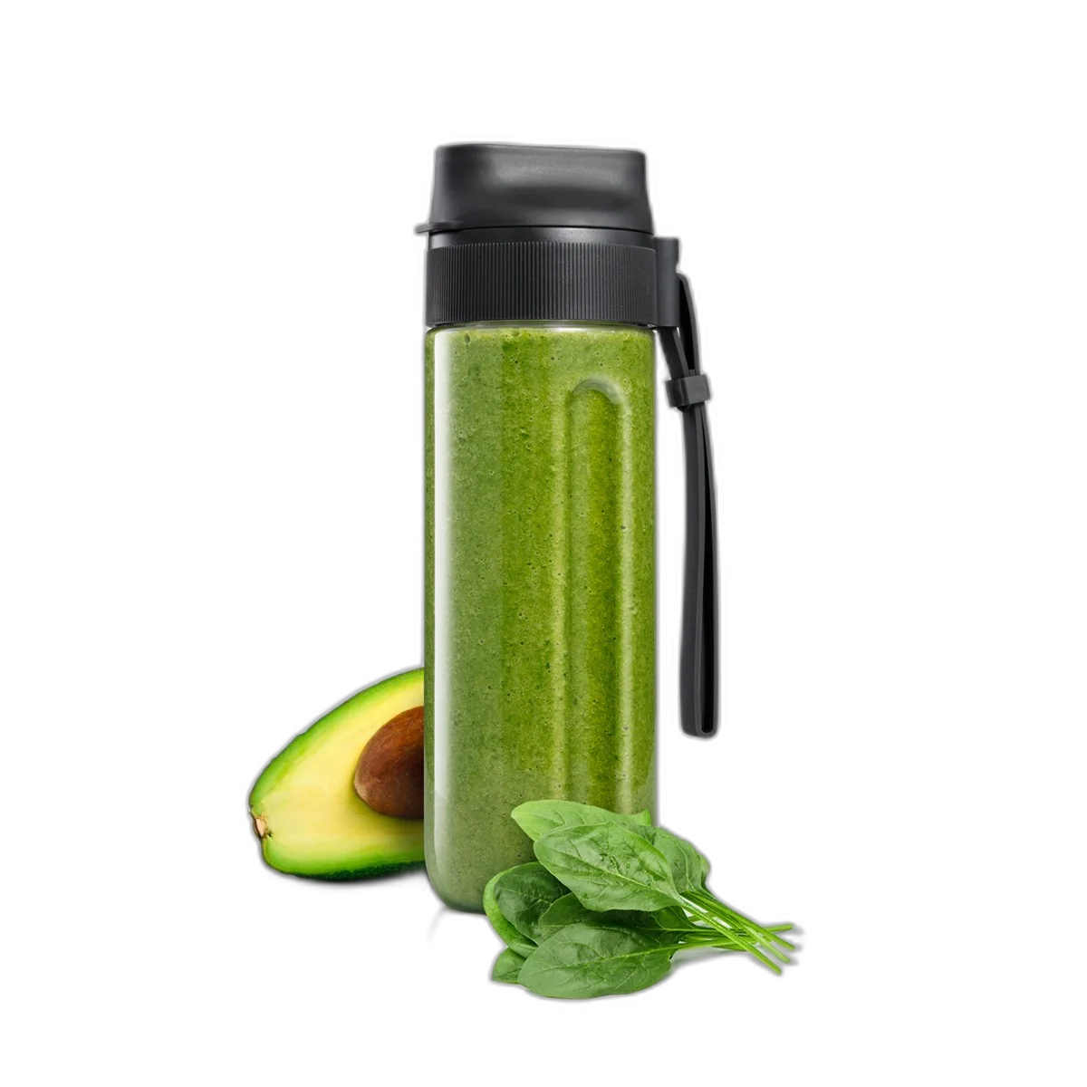 Tescoma Smoothie bottle PRESIDENT 0.6l, anthrazit