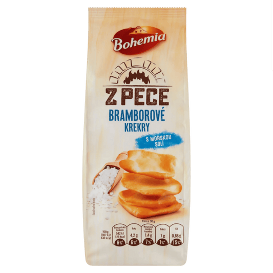 Bohemia Z Pece Kartoffelcracker mit Meersalz