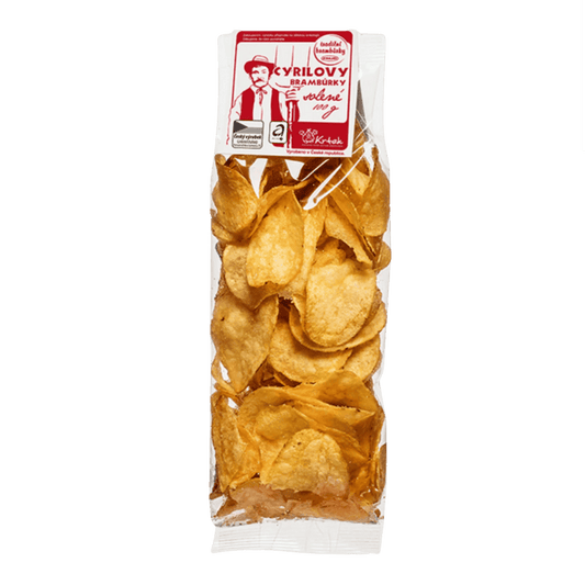 Cyrilovy gesalzene knusprige Kartoffelchips