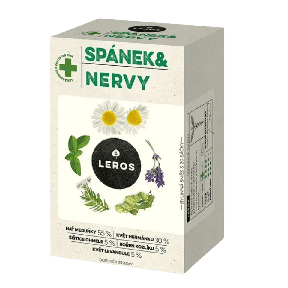 Leros Schlaf & Nerven Kräutertee