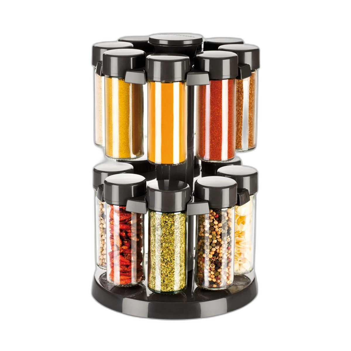 Tescoma Spice jars rotat.stand SEASON 16pcs,ant