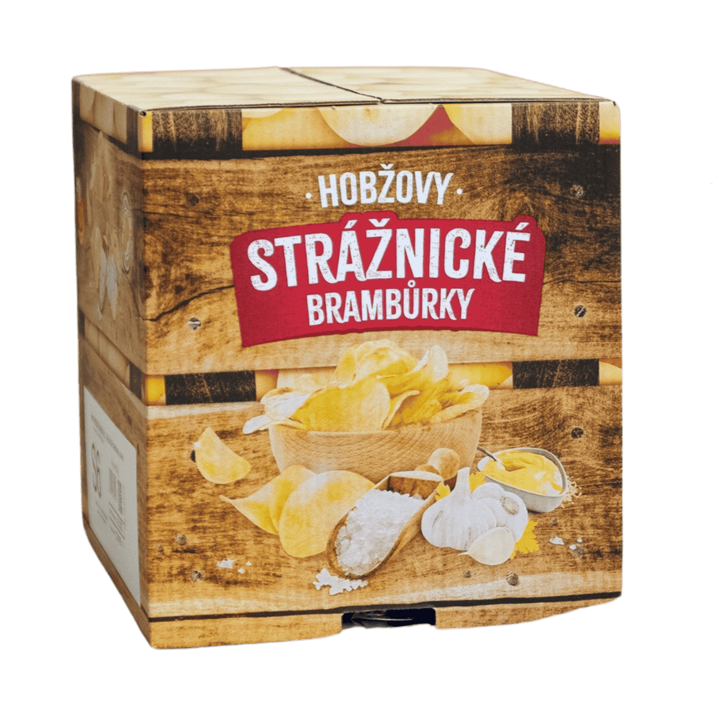 Petr Hobza Straznicke Potato Chips Bacon - Box (30 pcs)