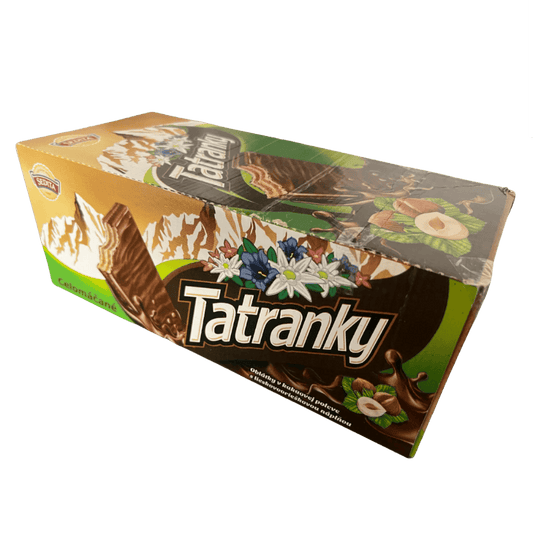 Sedita Tatranky Haselnusswaffeln - Box (48 Stück)