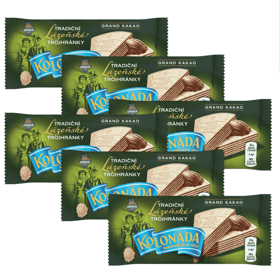 Opavia Kolonada Grand Cocoa Triangles - Box (24 pcs)