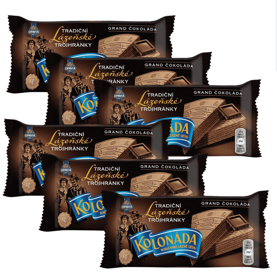 Opavia Kolonada Grand Chocolate Triangles - Box (24 pcs)